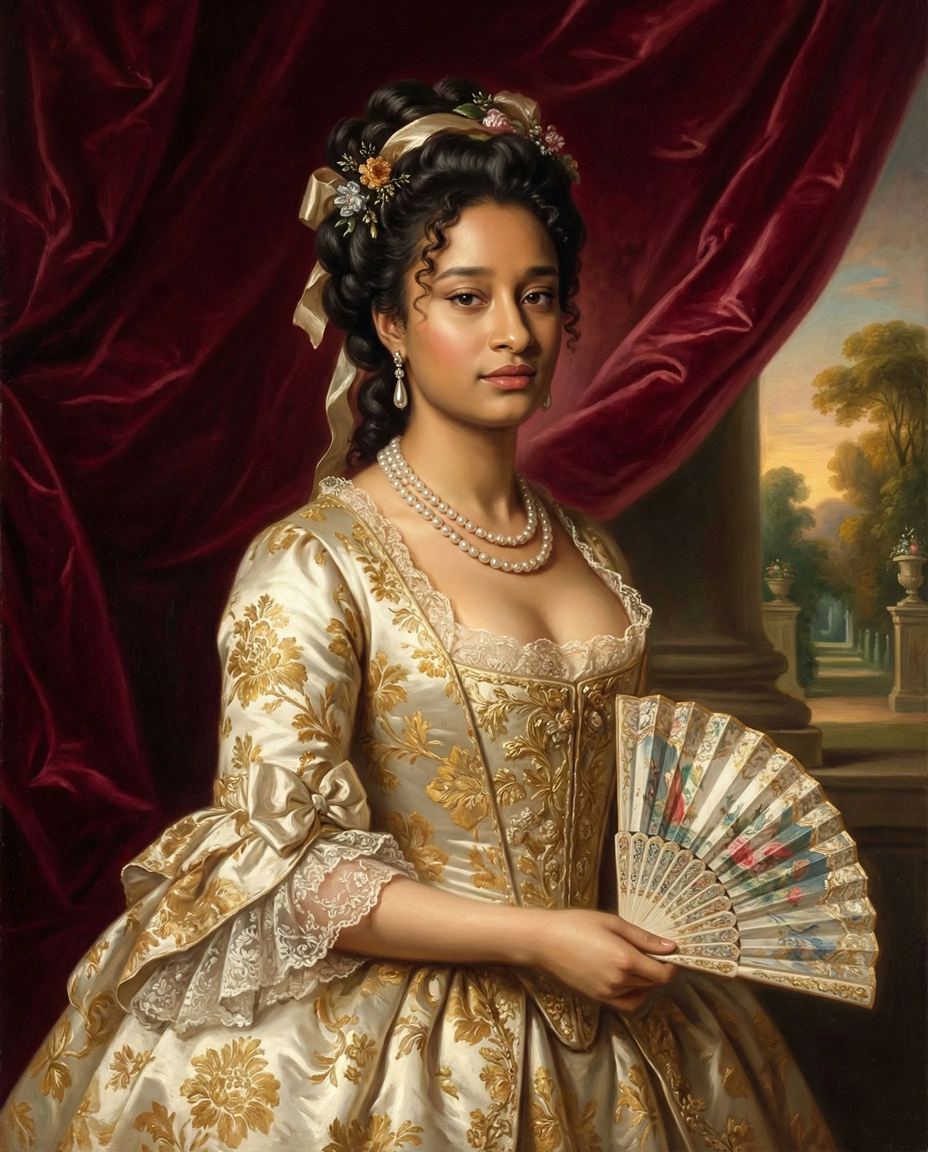 Luna im Renaissance-Stil